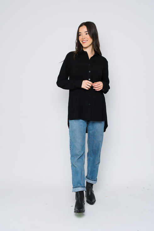 Blaine-Oversize Button-Up